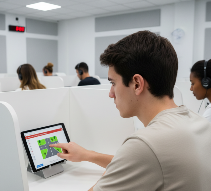 Examen du code de la route, Querrieu